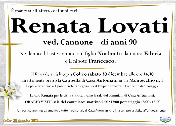 Lovati Renata: Immagine Elenchi