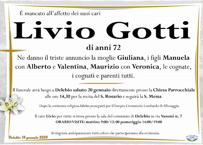 Gotti Livio: Immagine Elenchi