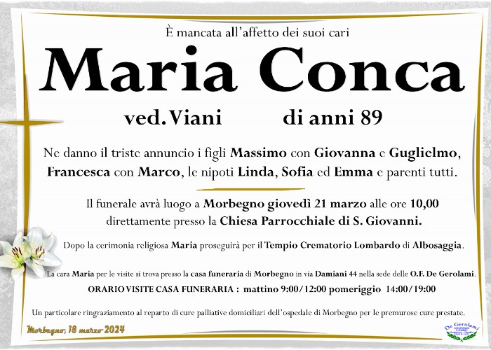 Conca Maria: Immagine Elenchi