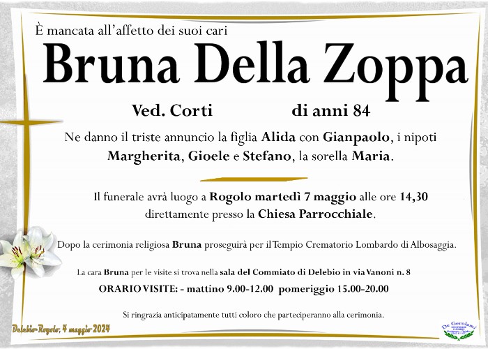 Bruna Della Zoppa: Immagine Elenchi