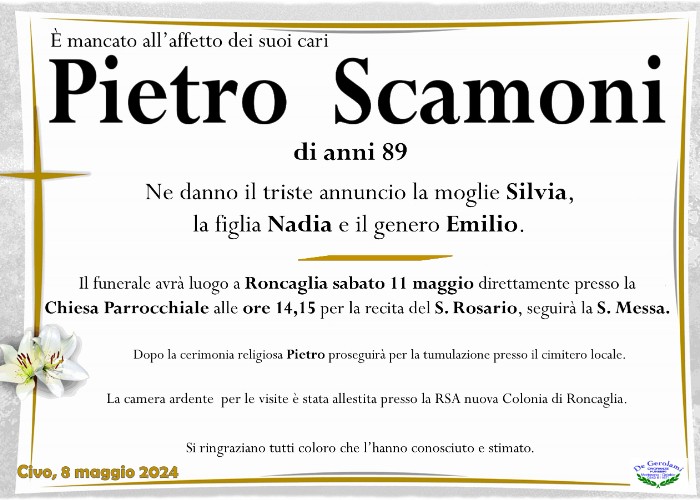 Pietro Scamoni: Immagine Elenchi