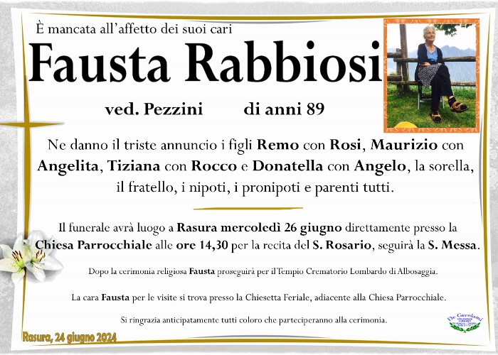 Fausta Rabbiosi: Immagine Elenchi
