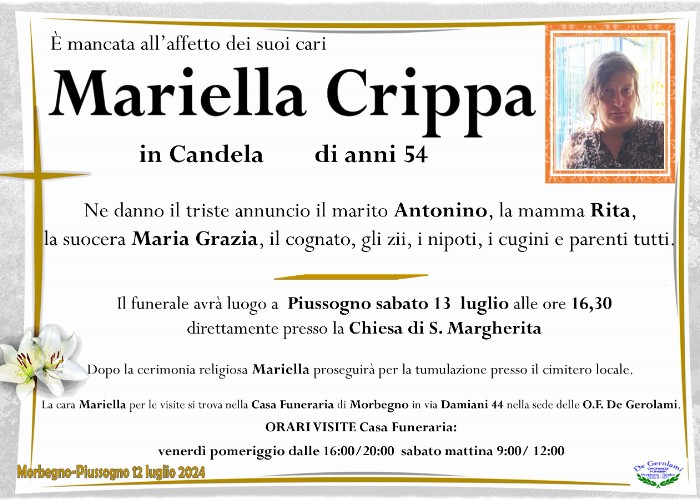 Mariella Crippa: Immagine Elenchi