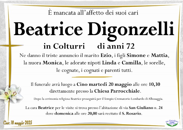 Digonzelli Beatrice: Immagine Elenchi