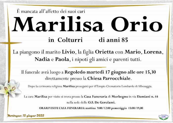 Orio Marilisa: Immagine Elenchi
