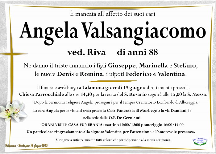 Valsangiacomo Angela: Immagine Elenchi