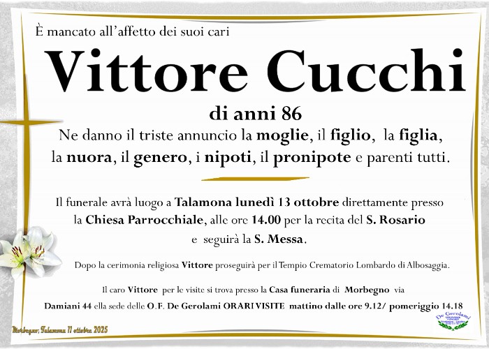 Cucchi Vittore: Immagine Elenchi
