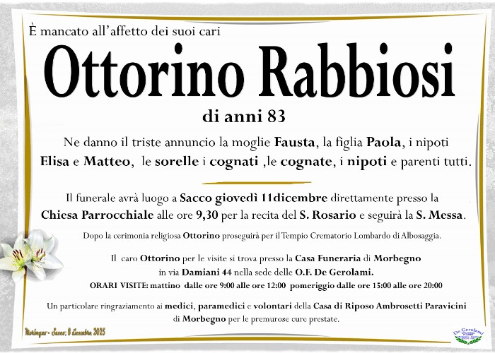 Ottorino Rabbiosi: Immagine Elenchi