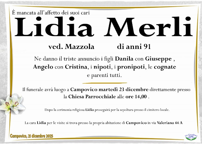 Lidia Merli: Immagine Elenchi