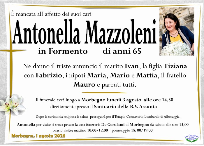 Mazzoleni Antonella.: Immagine Elenchi
